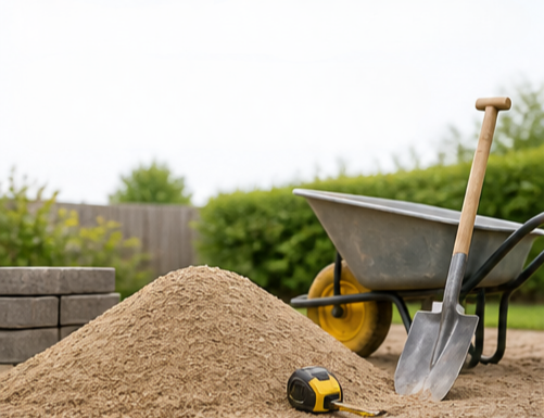 Hoeveel zand heb je nodig voor je tuin?