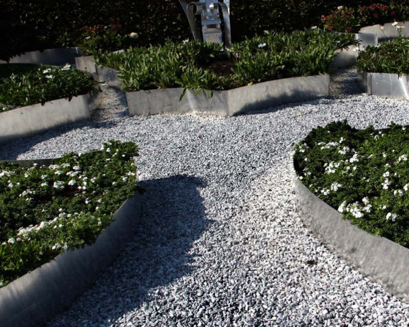 Grind en split aanleggen