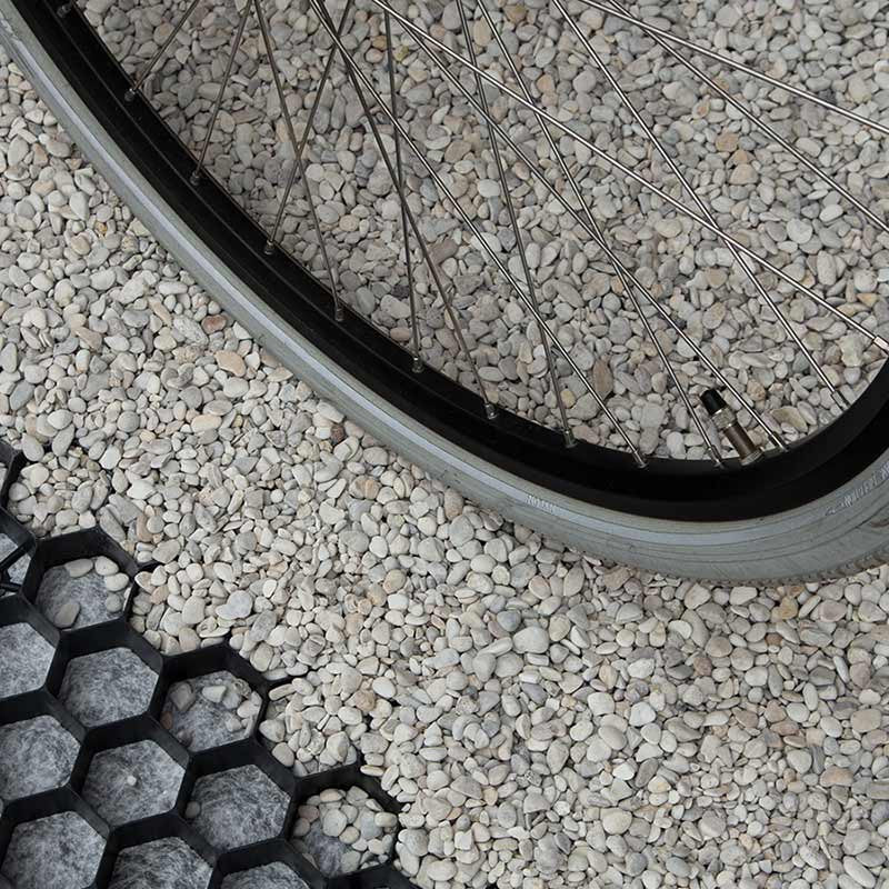 Eurogravel PLUS grindmat met antiworteldoek per m2