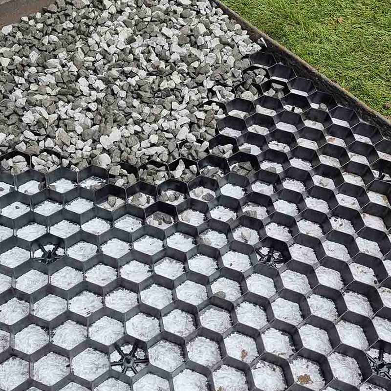 Eurogravel PLUS grindmat met antiworteldoek per m2
