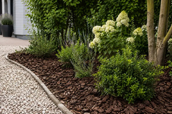 Schelpen en boomschors