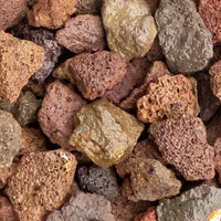 Lava rood-bruin split