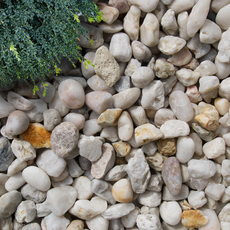 Witte kwarts grind |  Jouwtuinwinkel.nl.